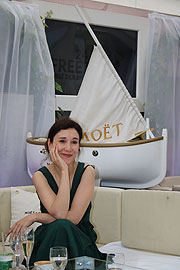 Sibel Kekilli beim 19. Agenturen-Sommerfest im H'Ugo's (©Foto: Martin Schmitz)
